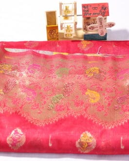 Bnarasi Pure Silk Golden Zari Saree