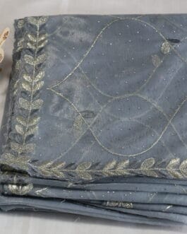 Soft Net Full Zari Work Saree