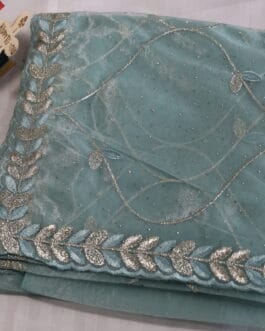 Soft Net Full Zari Work Saree