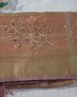 Khada Kapda Silk Border Saree