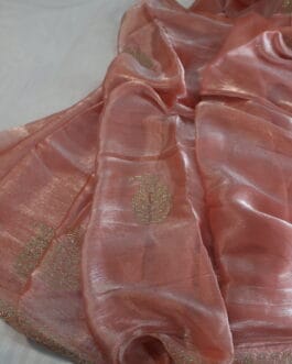 Jimmy Choo Golden Zari Saree