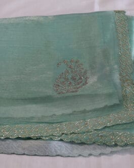 Jimmy Choo Golden Zari Saree