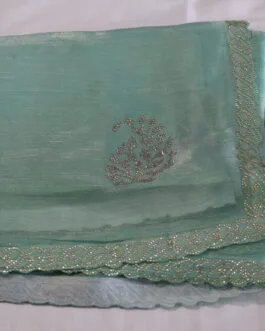 Jimmy Choo Golden Zari Saree